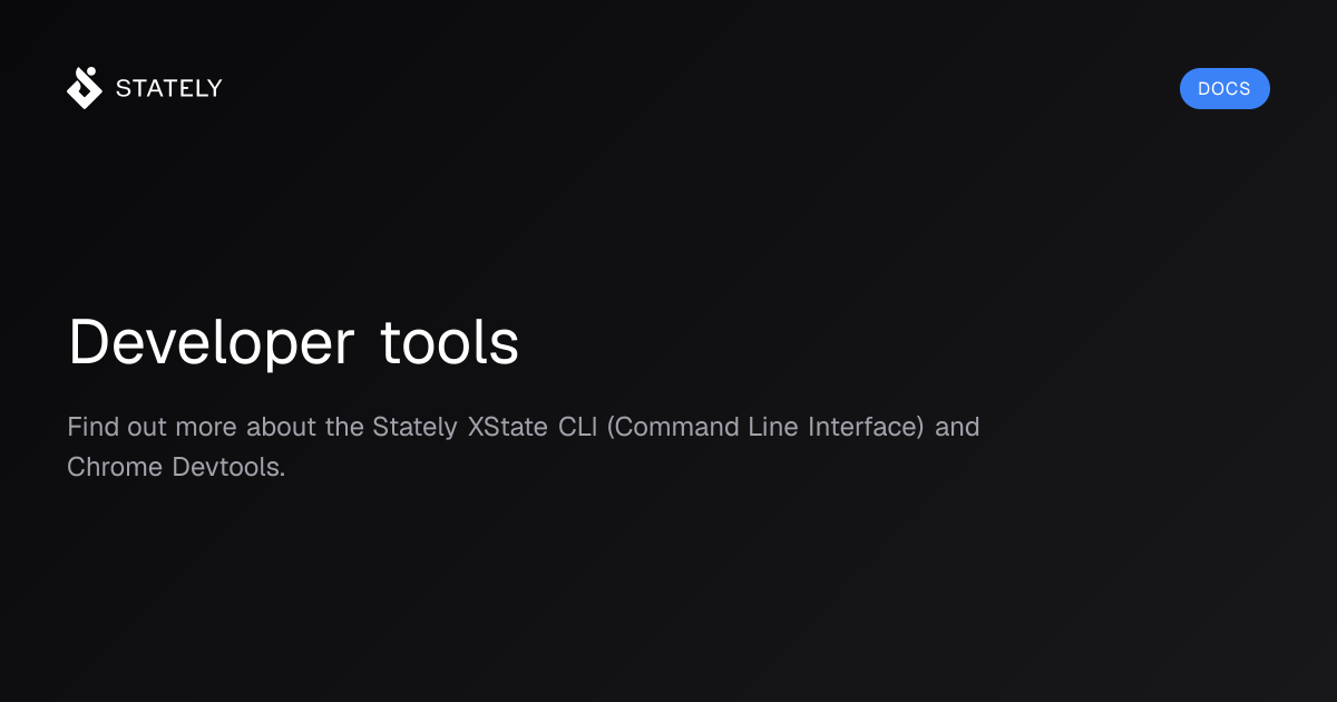 Developer tools