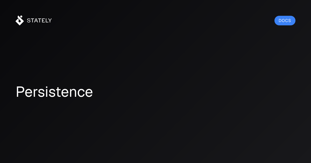 Persistence